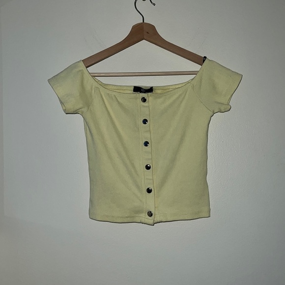 Missguided Off the Shoulders Top Size 6 - Picture 1 of 4